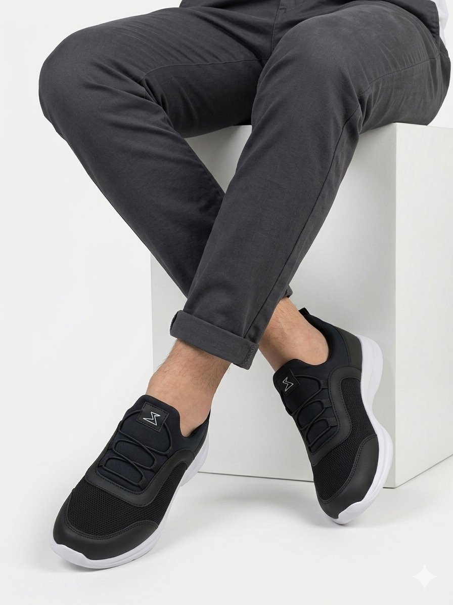 Erkek Zeno Hafif Taban Bağcıksız Slip On Sneaker