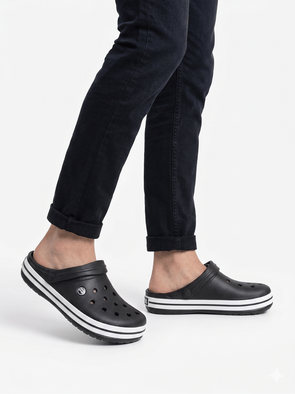Erkek Hafif Comfort Taban Crocs Terlik