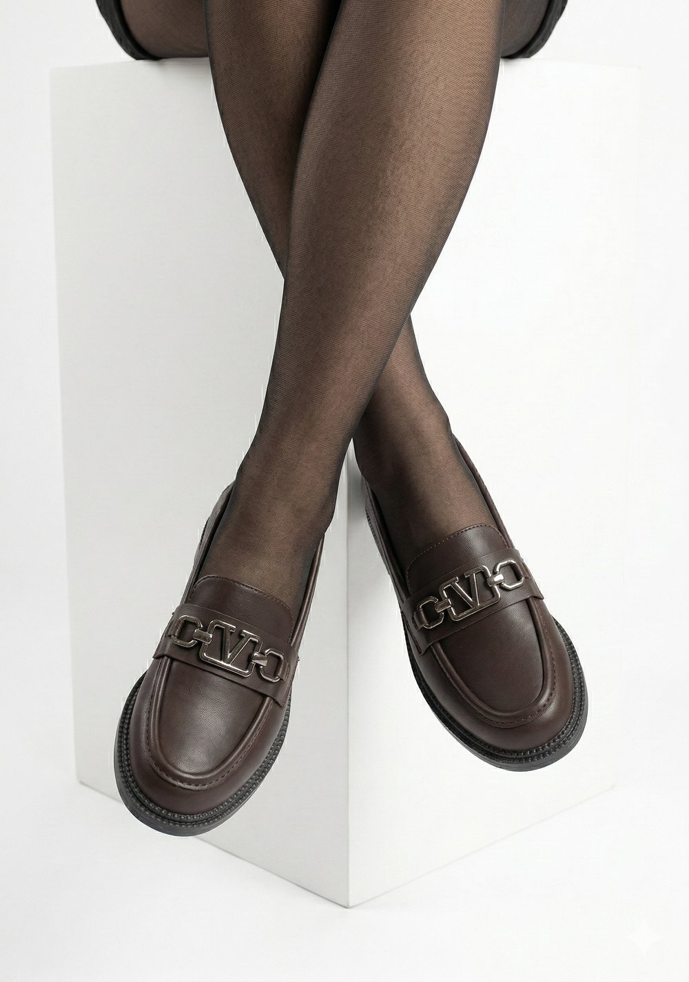Kadın Loafer Casual Tokalı Günlük Ayakkabı