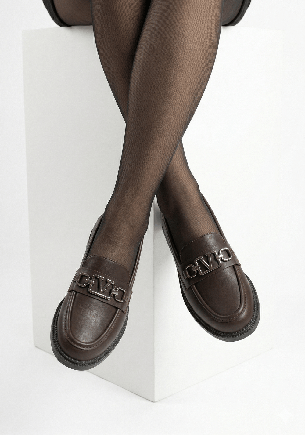 Kadın Loafer Casual Tokalı Günlük Ayakkabı