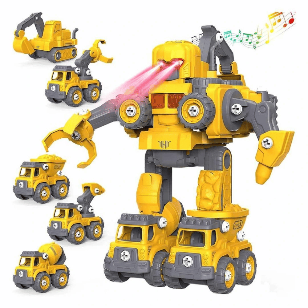 5in1 Zapp Toys Sesli ve Işıklı Sök Tak Robot