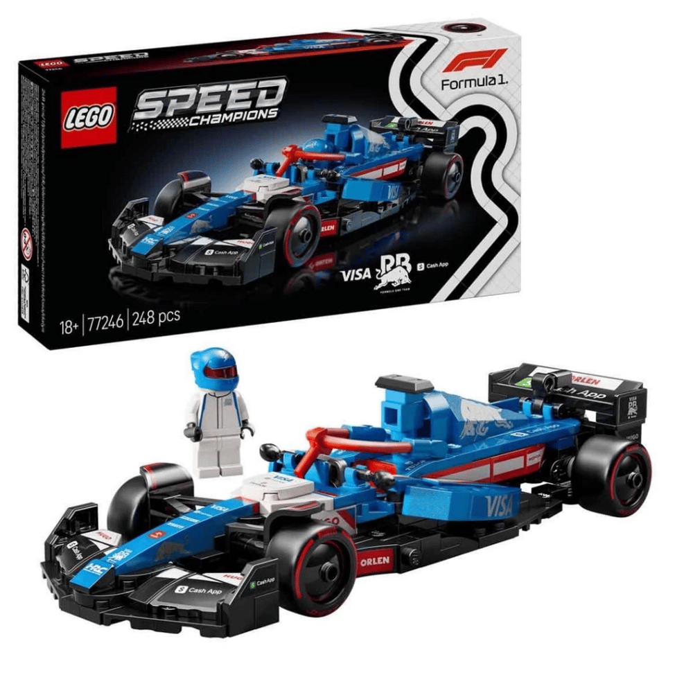 Nessiworld  LEGO Speed Champions Visa Cash App RB VCARB 01 F1 Yarış Arabası 77246
