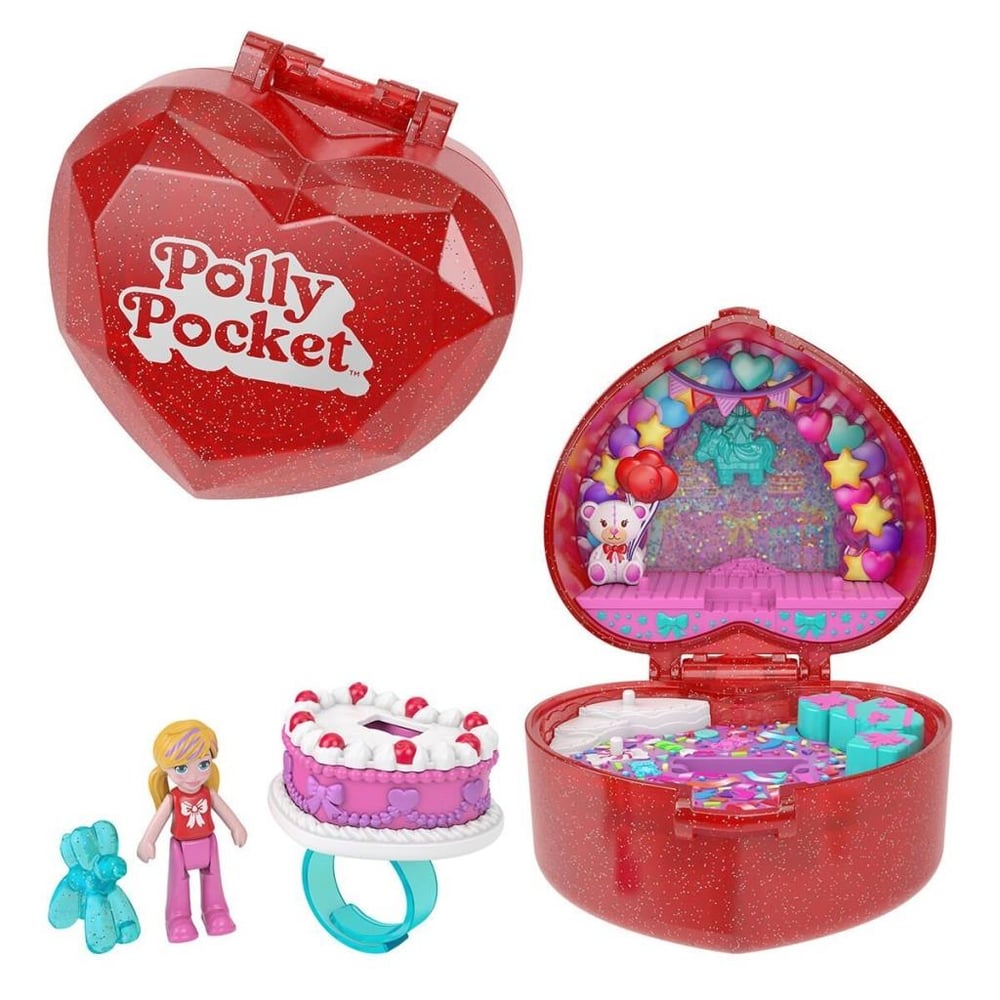 Nessiworld JGK21 Polly Pocket Mattel 80. Yıl Yüzük Kutusu