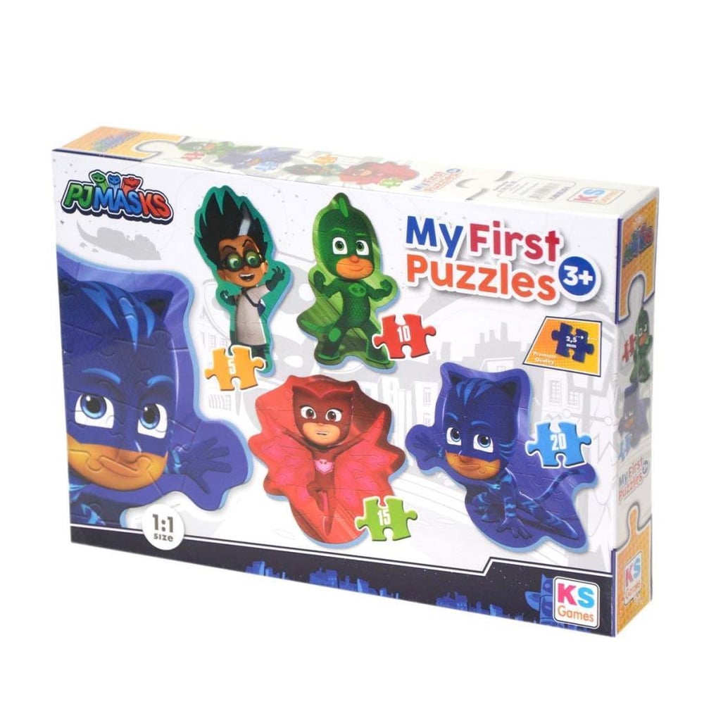 Nessiworld KS Pjmasks Benim İlk Yapbozum 4'ü Bir Arada