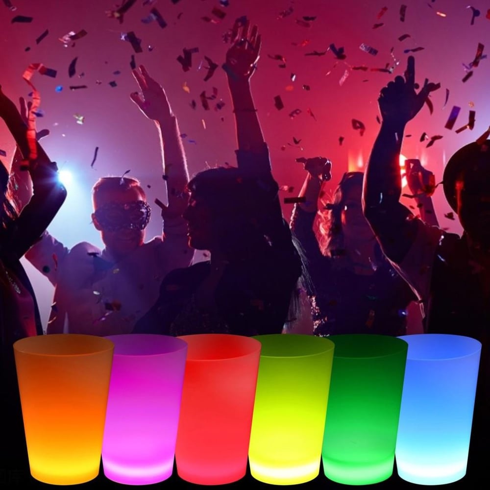 Nessiworld Neon Parti Glow Bardak 1.5 oz Karışık Renk 1 Adet Tekli