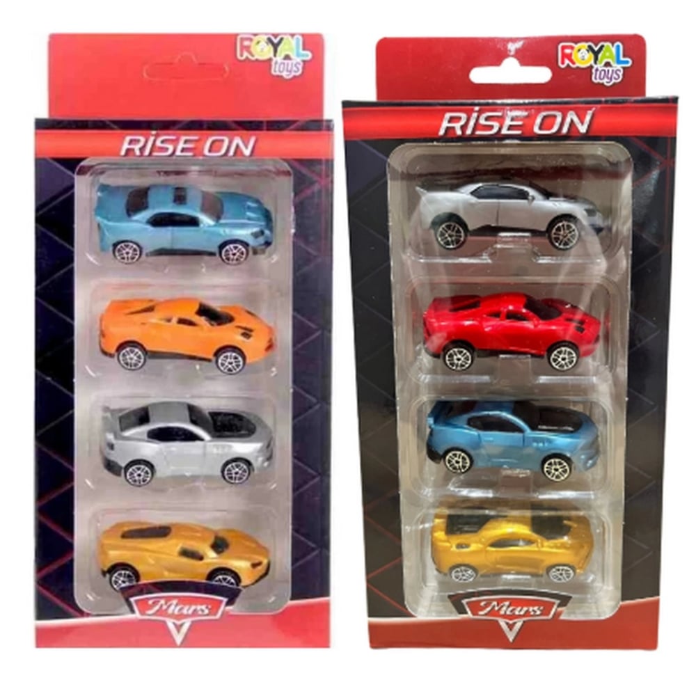 Nessiworld Rise On 4'lü Mini Araçlar