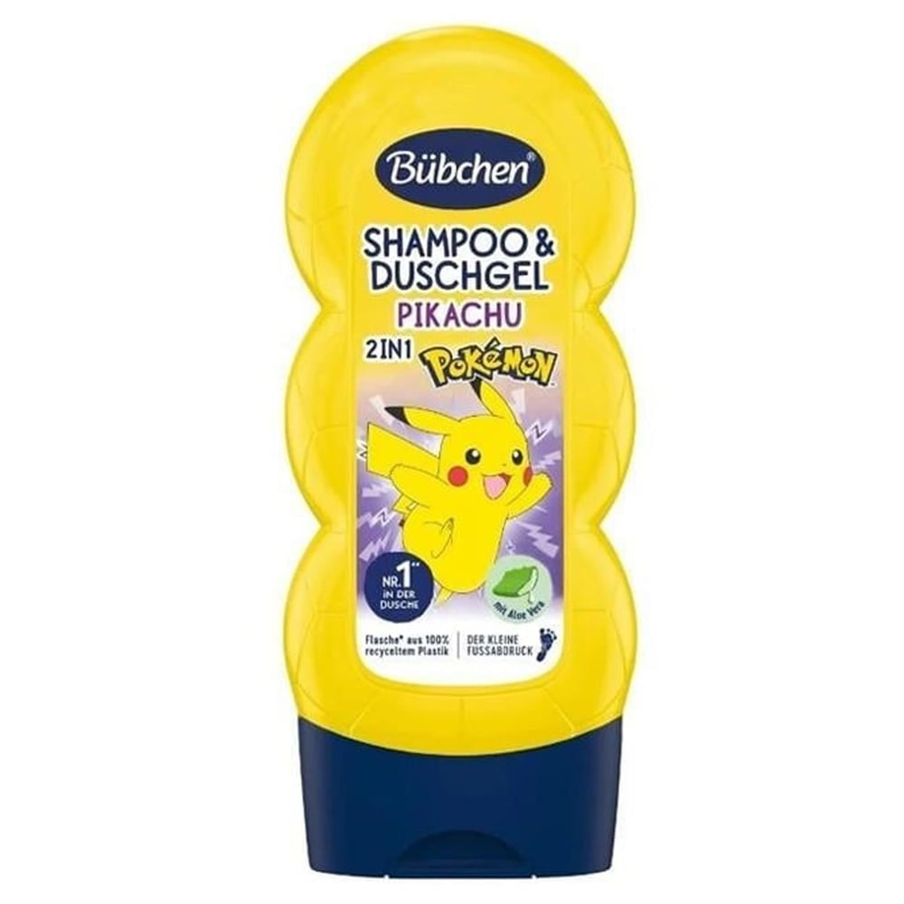 Bübchen Çocuk Şampuan&Duş Jeli 2 in 1 Pokemon Pikachu 230 ml