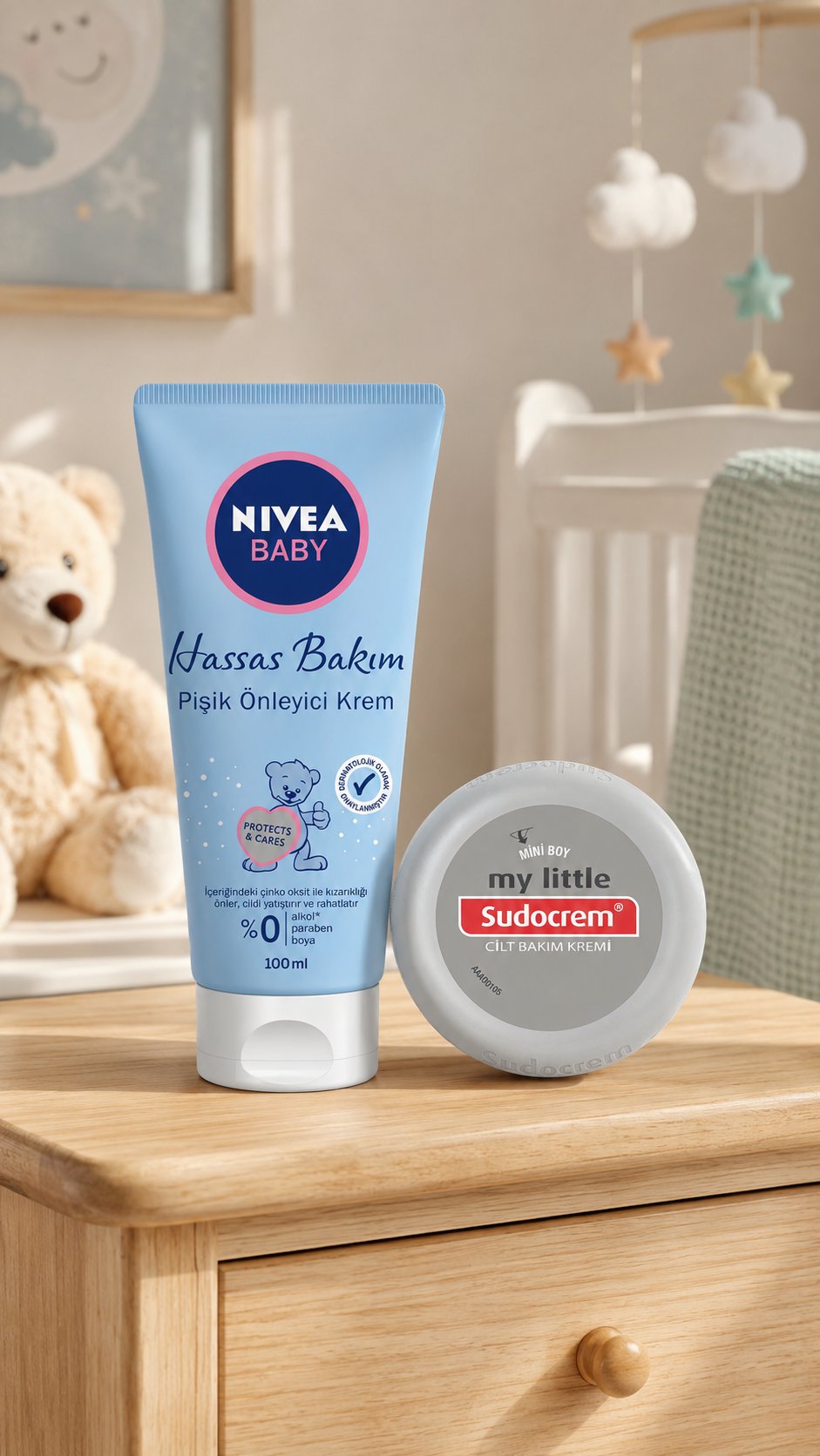 Hızlı Pişik Müdahale Seti (2 Ürün)Johnson's BabyBakım Setleri