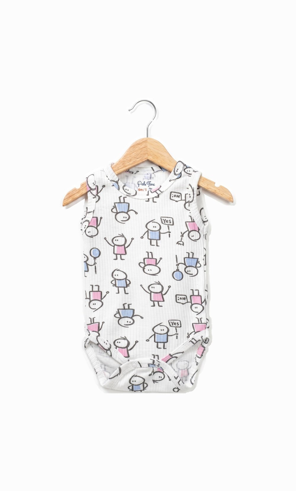 Kısa Kollu Tek Body (3-9 Ay)Wizly BabyBebek Body