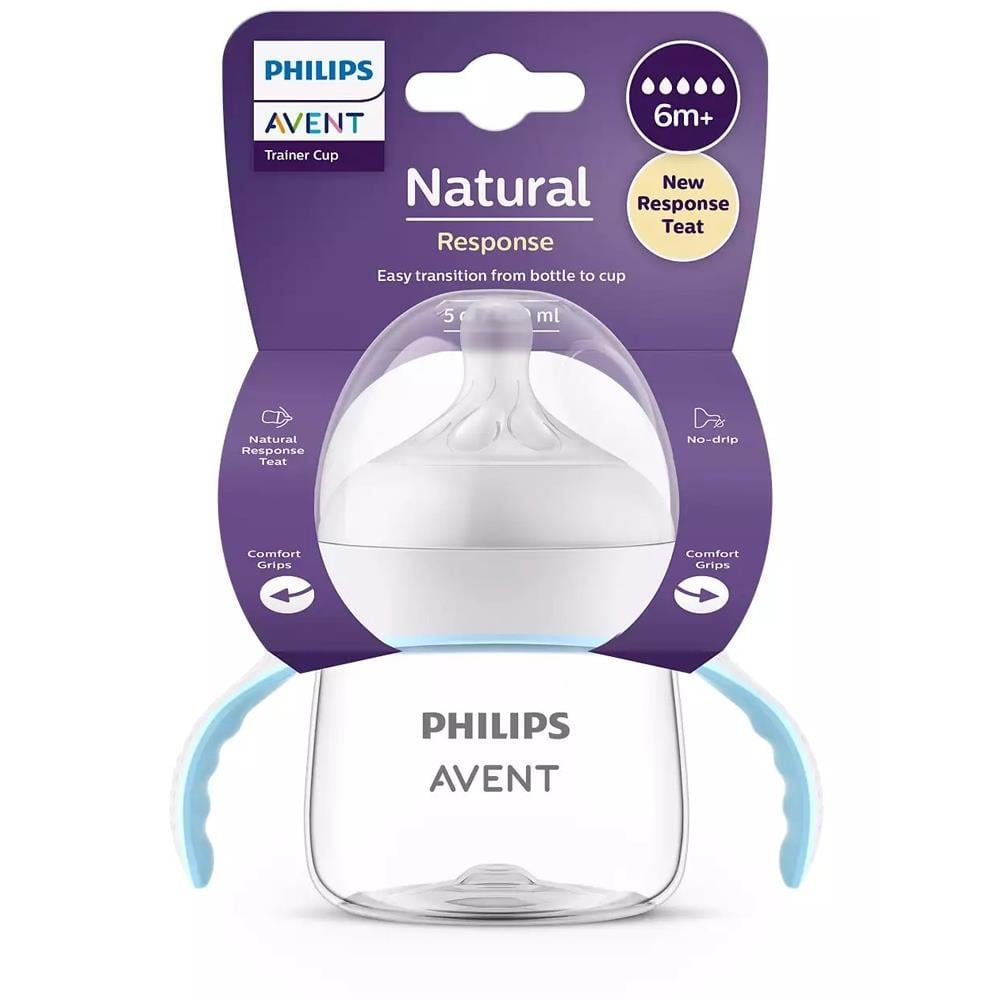 Philips Avent Natural Response Eğitici Bardak 6 Ay+,Tepkili Biberon Emziği SCF263/61