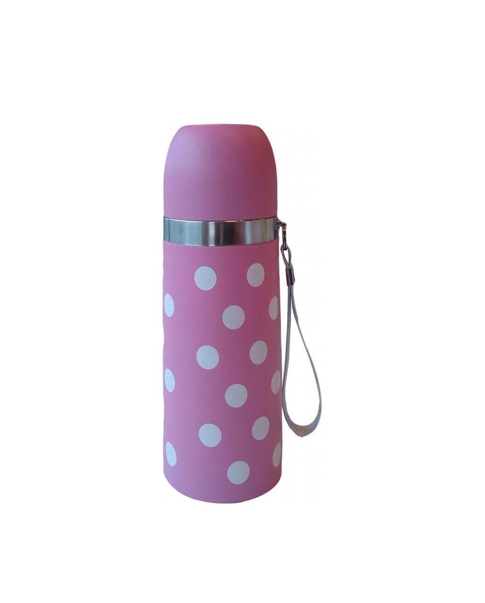 Sema Baby Puantiyeli Bebek Termosu 350 ml - Pembe