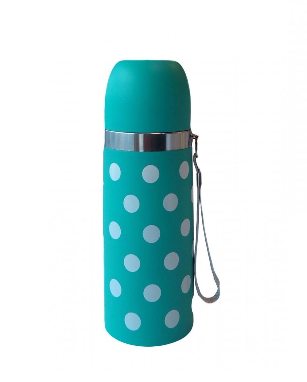 Sema Baby Puantiyeli Bebek Termosu 350 ml - Mavi