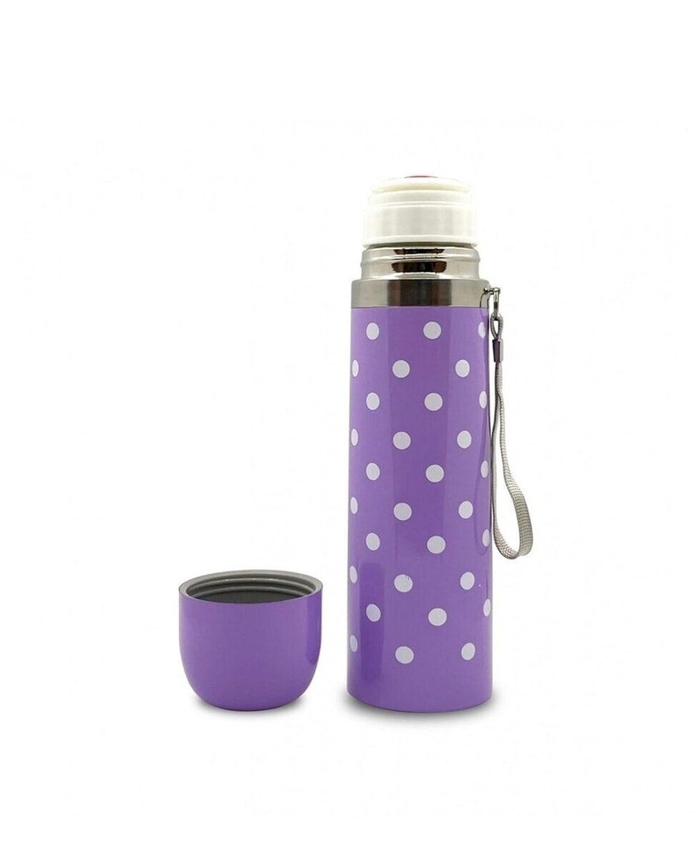 Sema Baby Puantiyeli Bebek Termosu 500 ml - Mor