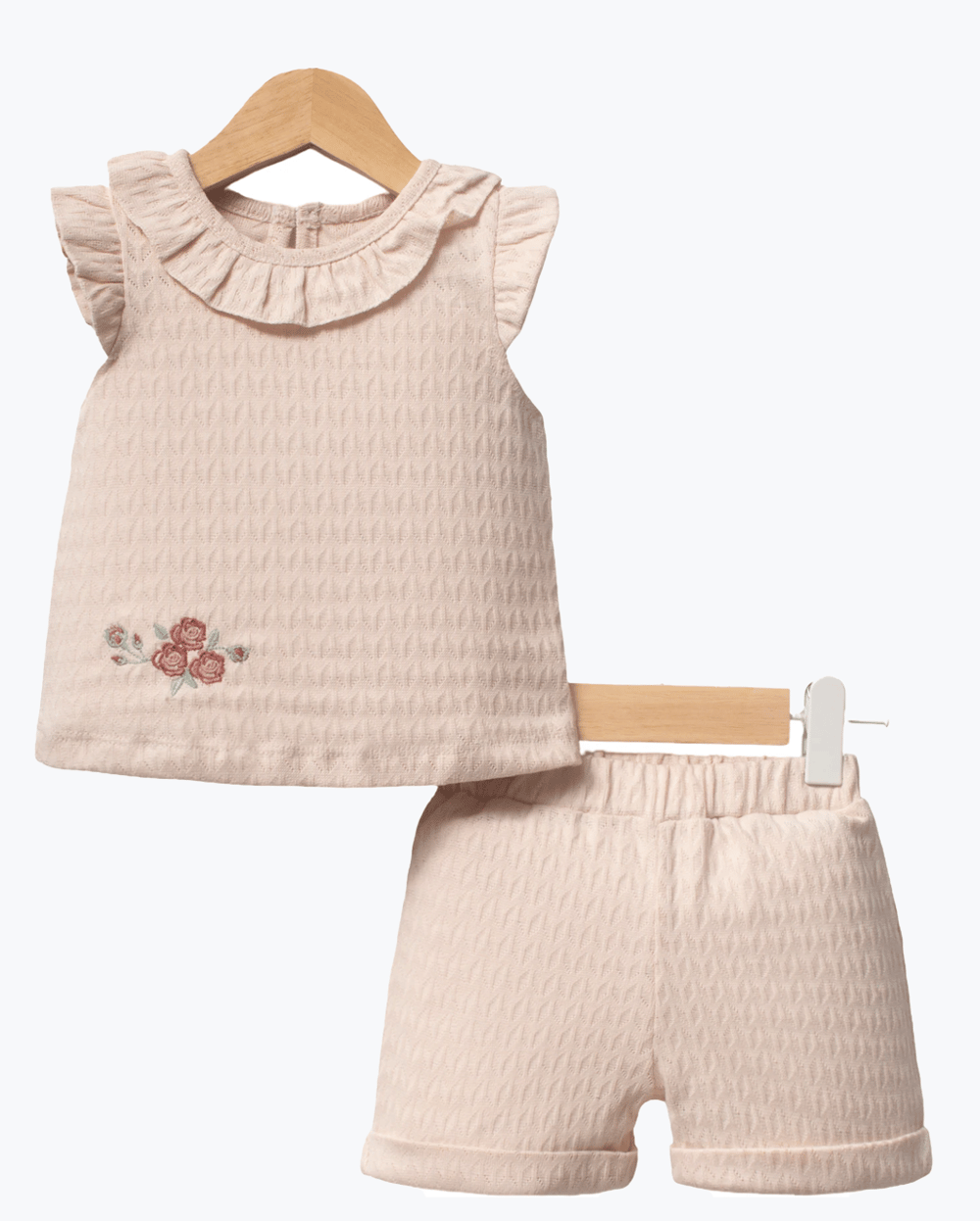 Sweet Rose Kız Bebek İkili  Jakar Takım (3-18 Ay)Wizly BabyAlt-Üst Takım
