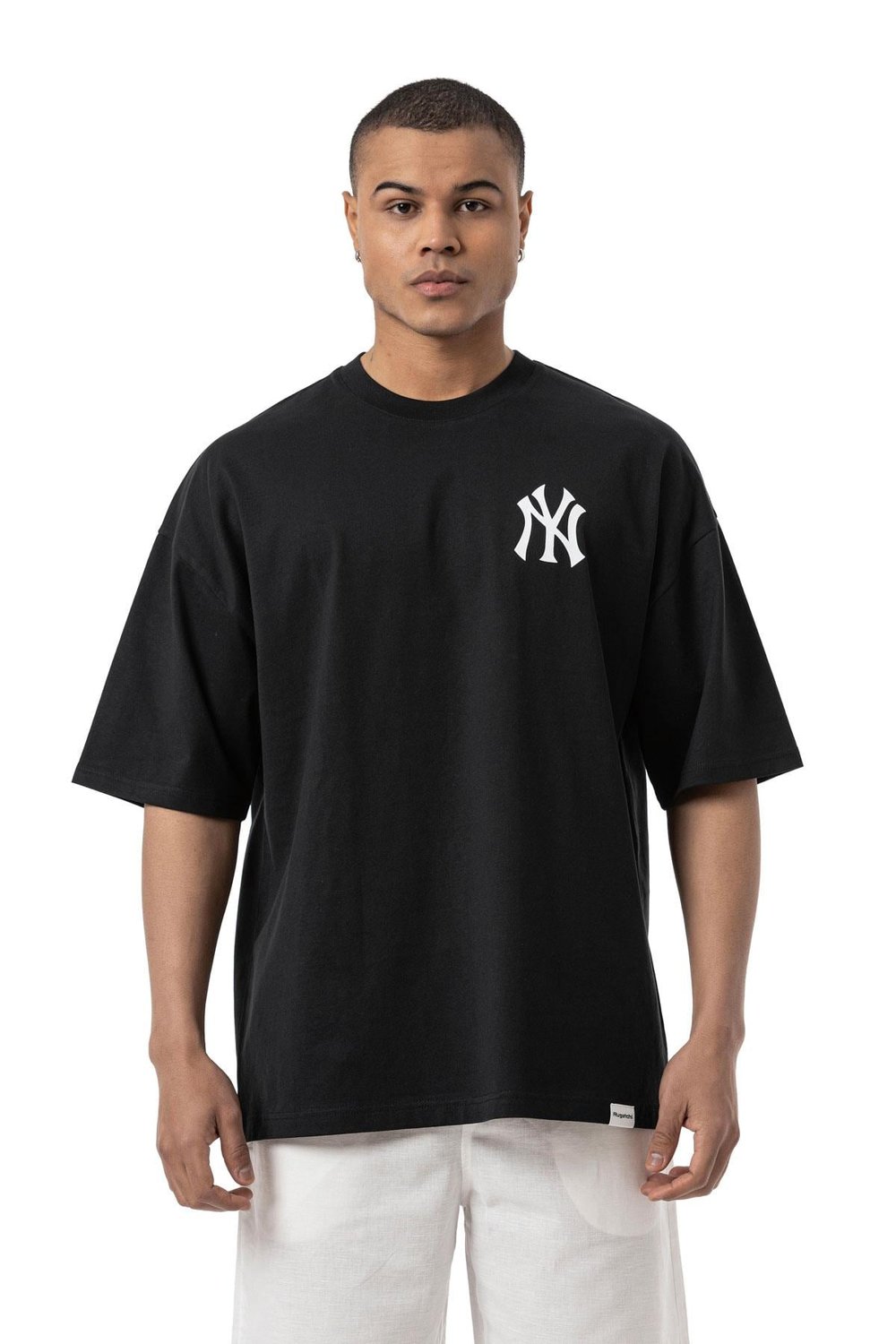 Oversize Printed Jersey - Crew Neck