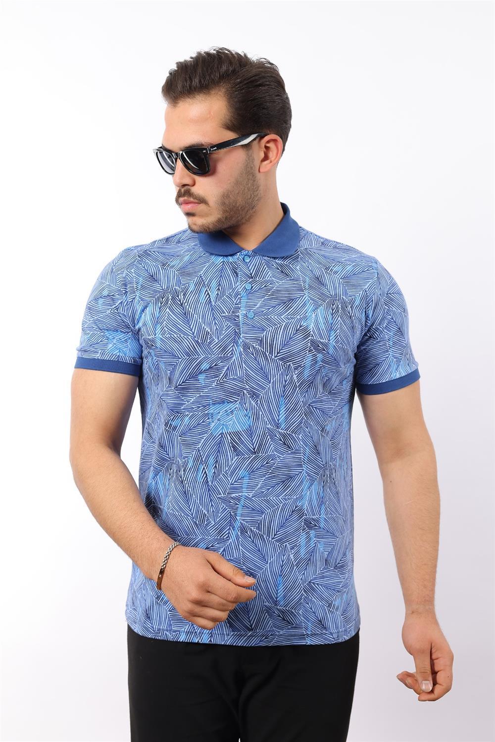 Lyc Baskılı Pike Polo Yaka T-Shirt
