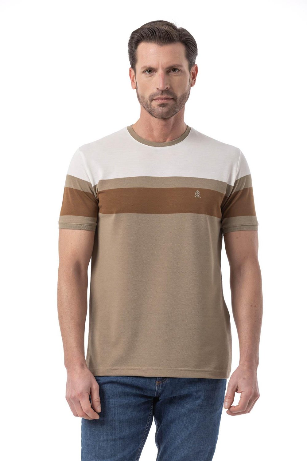 Dior Ringel Pique - Crew Neck