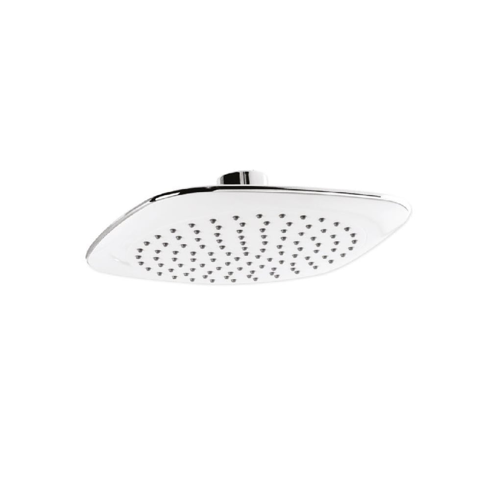 ABS KROM KAPLI KARE TEPE DUŞU - 200X200MM - KROM BEYAZ