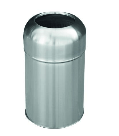 ÇÖP KOVASI KUBBE BOMBE TİP 304 PASL.  Ø24*40CM 15LT