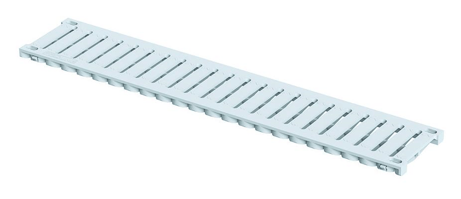 DRENAJ KANAL IZGARASI PLASTİK BEYAZ 100*500MM