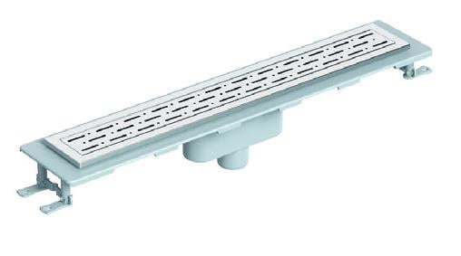DUŞ KANALI STD DELUXE PAS.IZ Ø50 80CM ALT