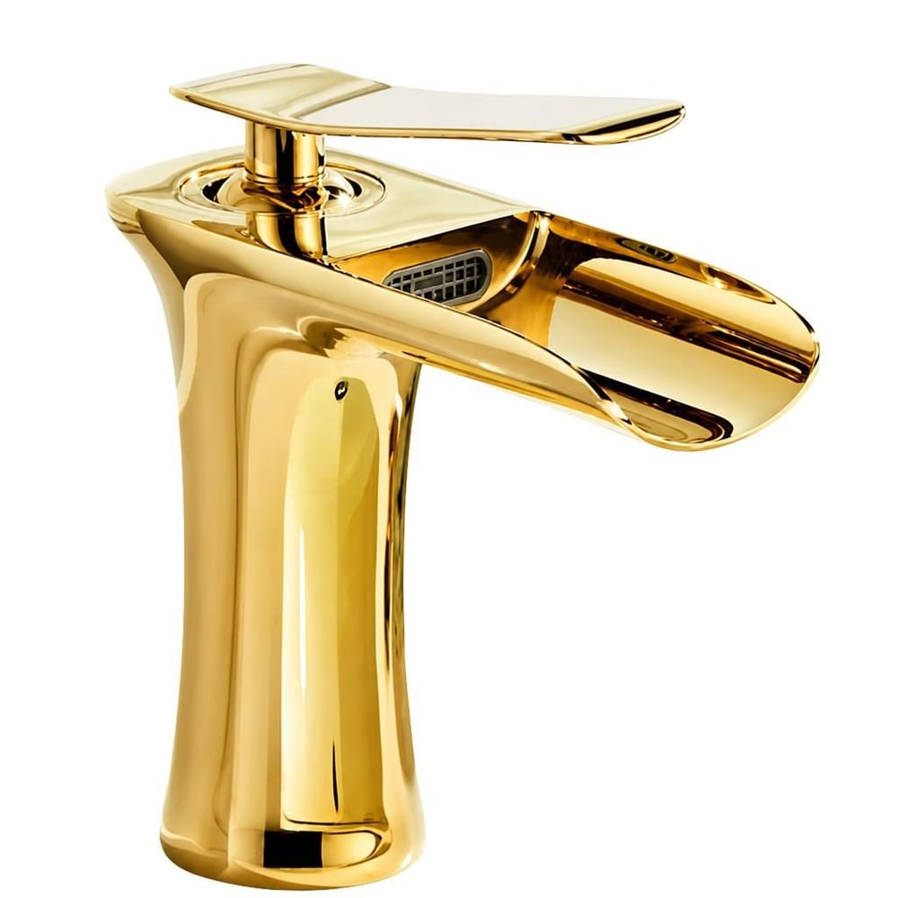EDGE KISA LAVABO BATARYASI PARLAK ALTIN