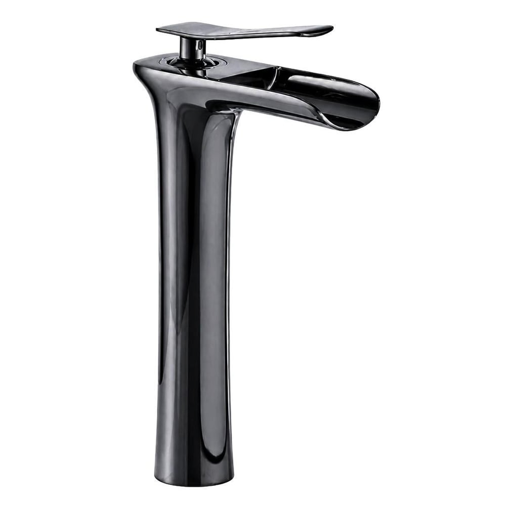 EDGE UZUN LAVABO BATARYASI PARLAK PARLAK-FÜME