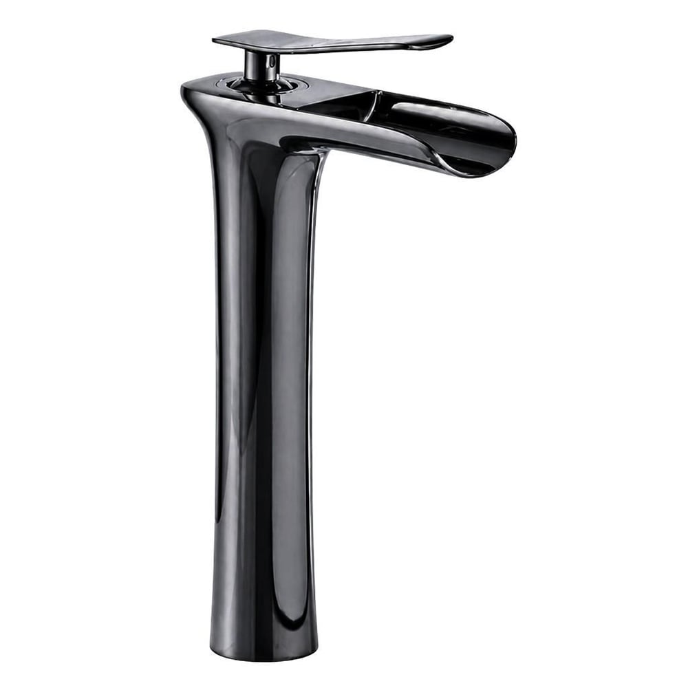 EDGE UZUN LAVABO BATARYASI PARLAK PARLAK-FÜME