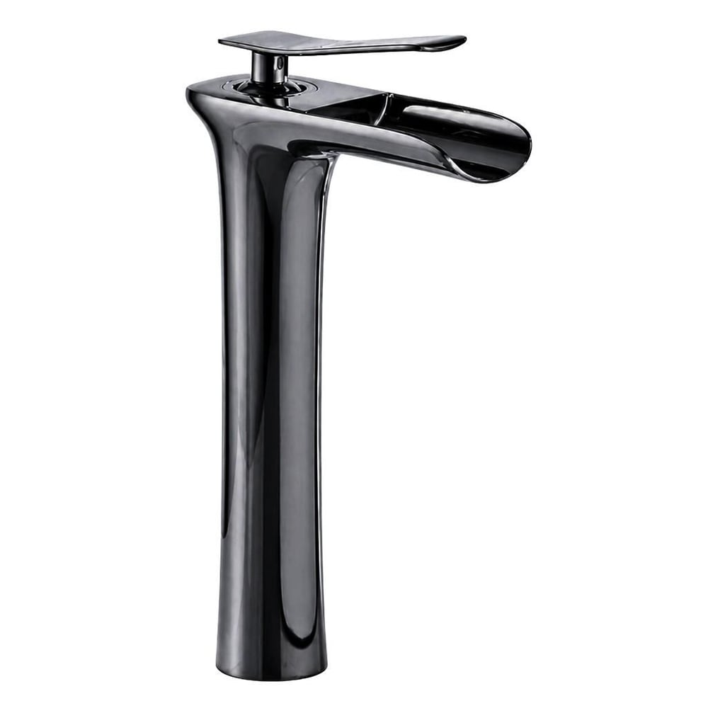 EDGE UZUN LAVABO BATARYASI PARLAK PARLAK-FÜME
