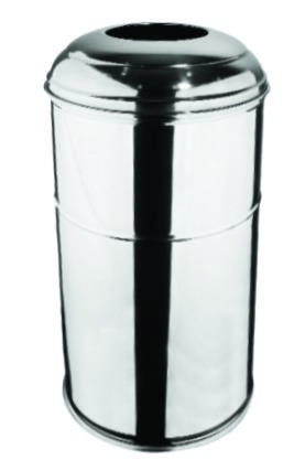 Maxiflow Bombe Kapak Çöp Kovası Ø27*62Cm 430