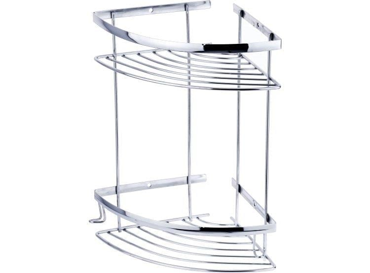 Norm Oval Şampuanlık 2Li Krom 18*18Cm