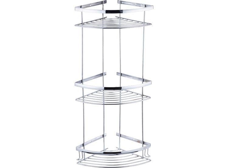 Norm Oval Şampuanlık 3Lü Krom 18*18Cm