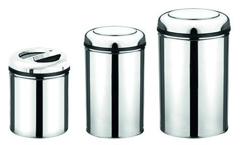 PRATİK KAPAK ÇÖP KOVASI 20LT Ø25*46,5CM 430