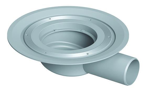 SİFON ALT GÖVDE Ø100 115*210MM FLANŞLI YAN