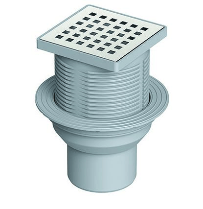 SİFON YALITIM Ø100 10*10CM DUVAR DİBİ PAS.IZG ALT