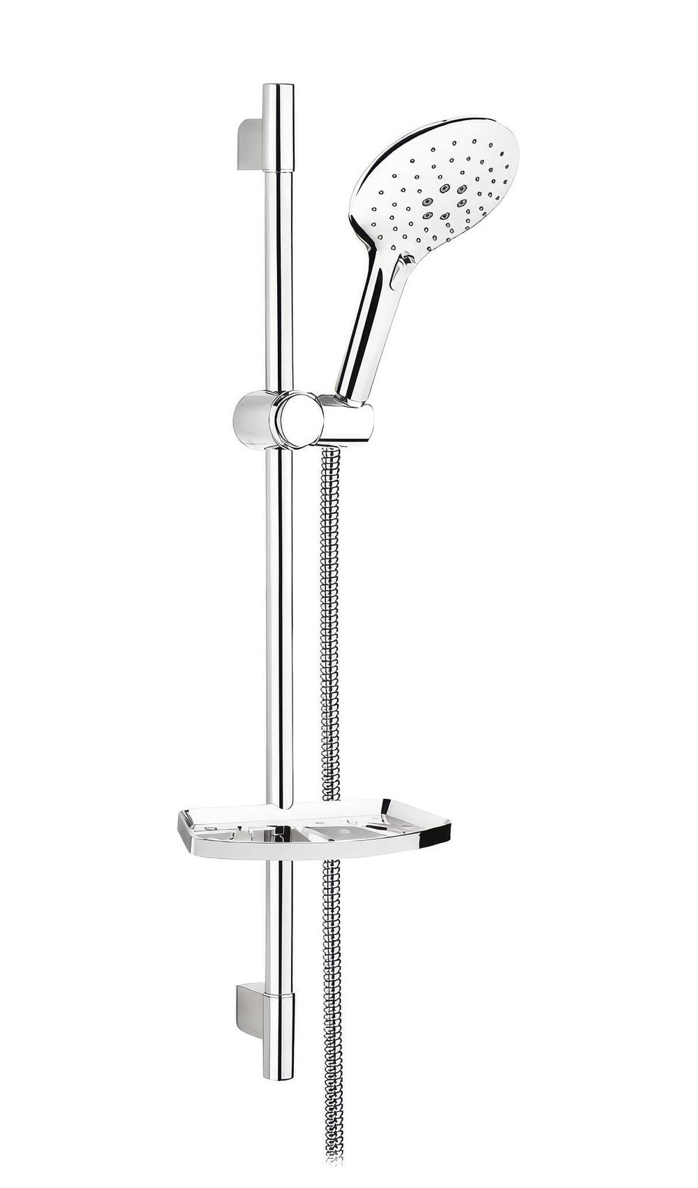SÜRGÜLÜ DUŞ SETİ + Ø22MM KROM KAPLI + 3 FONKSİYONLU