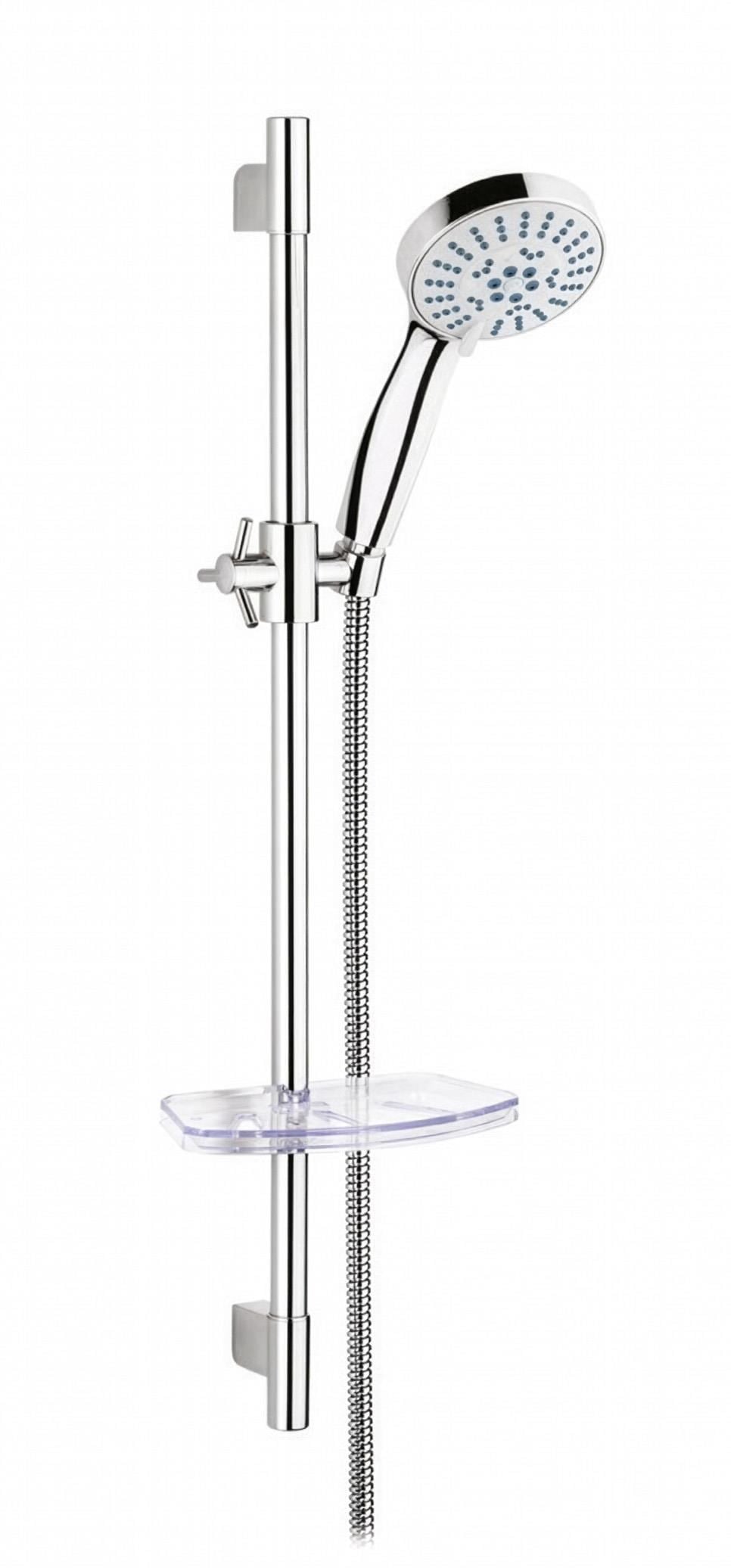 SÜRGÜLÜ DUŞ SETİ + Ø22MM PARLAK POLİSH + 5 FONKSİYONLU