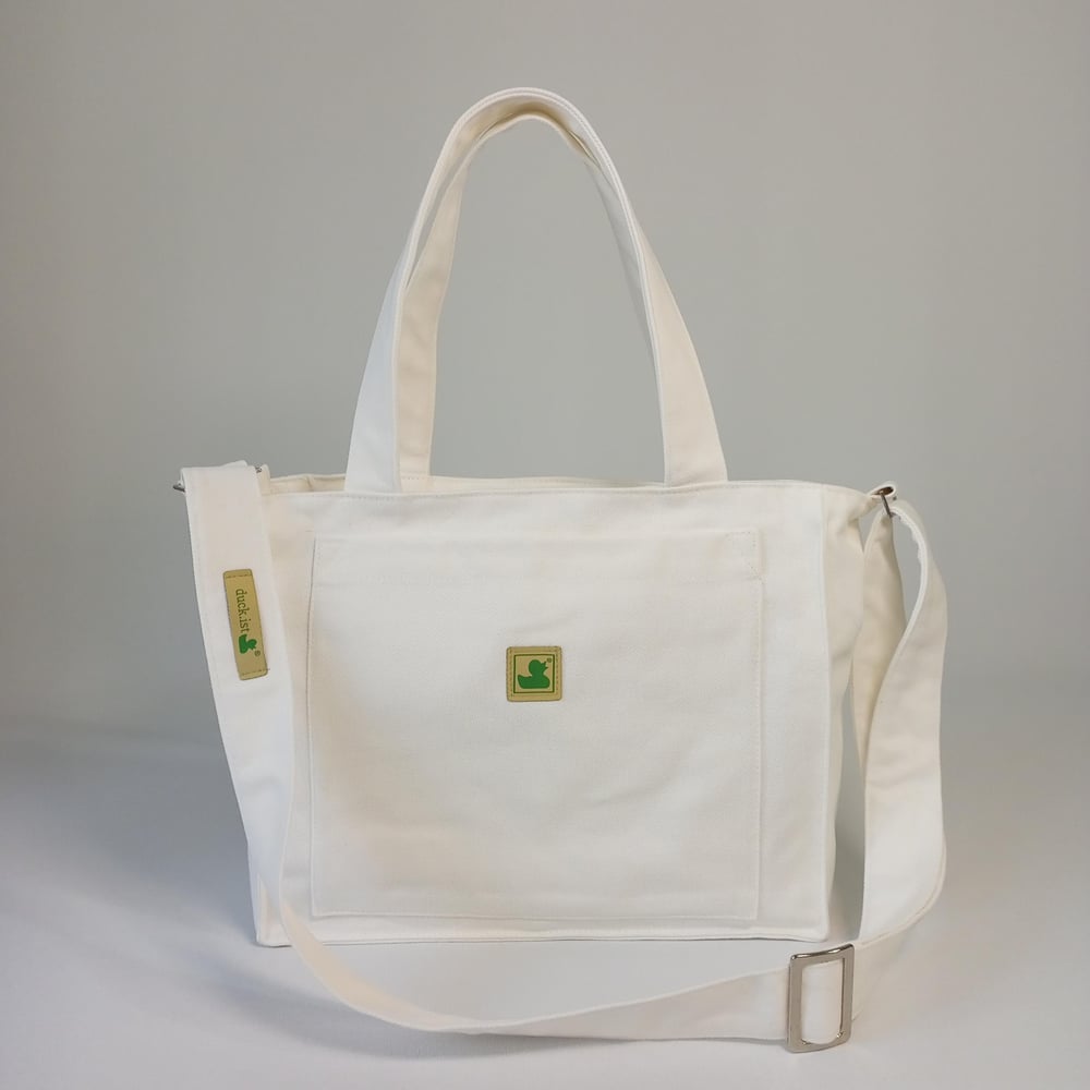 Ekru Gabardin Midi duck.ist
