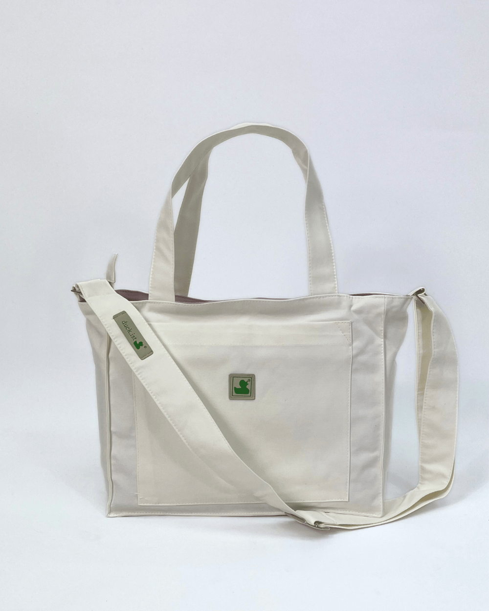 Ekru Gabardin Pudra Astar Midi duck.ist