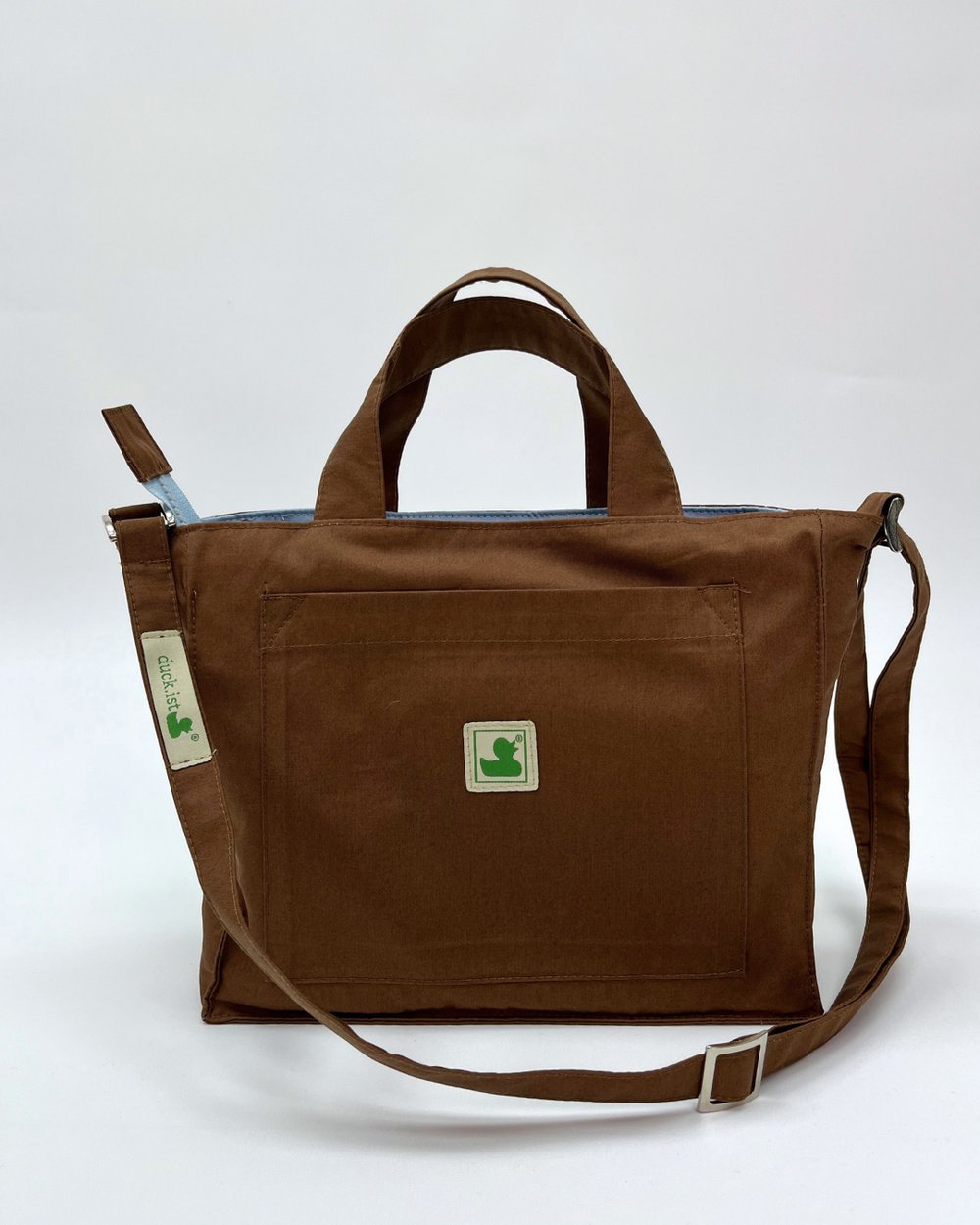 Kahverengi Gabardin Mavi Astar Mini duck.ist