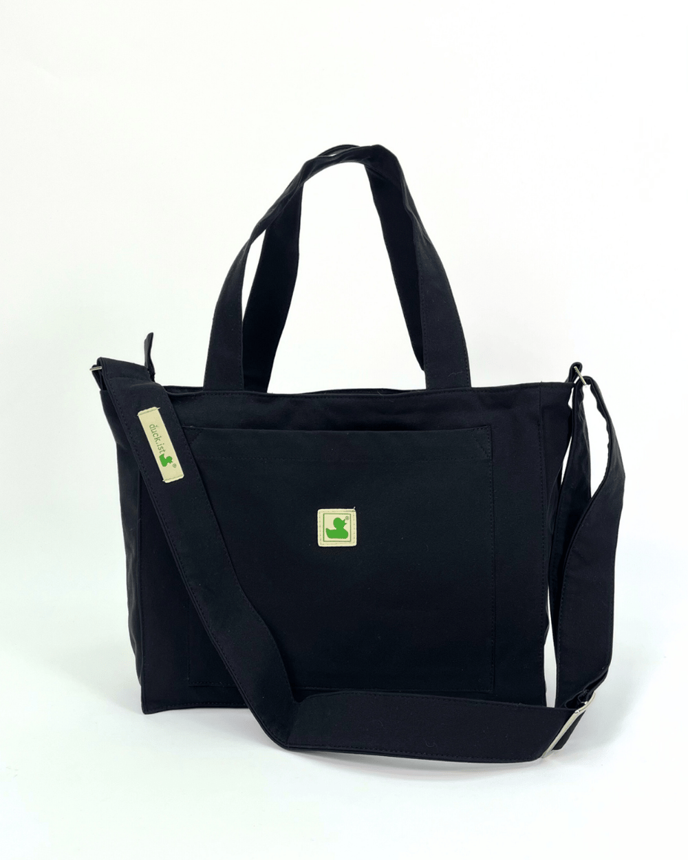 Siyah Gabardin Midi duck.ist