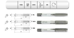  EVAR  HSS DIN 351 3LÜ EL KLZ UNC  5/16