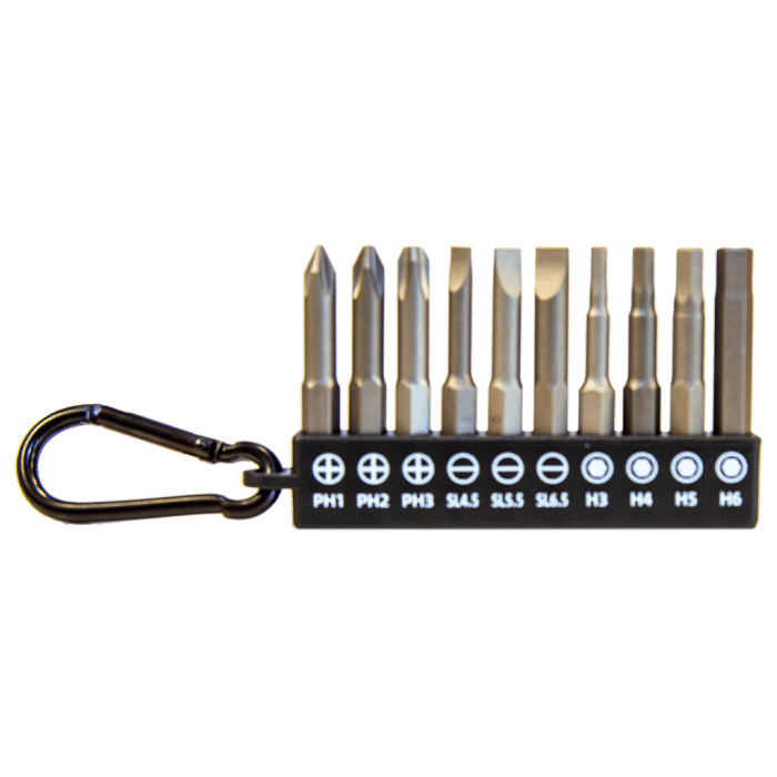 10 Parça 50mm S2 Manyetik Bits Seti - A Grubu
