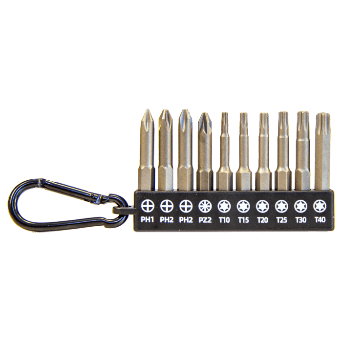 10 Parça 50mm S2 Manyetik Bits Seti - B Grubu