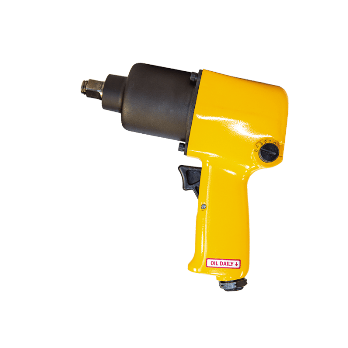 1/2inç 76 kg. 7000 RPM Kabzalı Havalı Somun Sökme