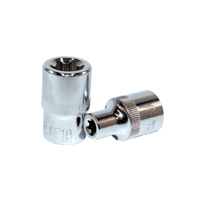 1/2inç E Tipi Torx CrV Lokmalar