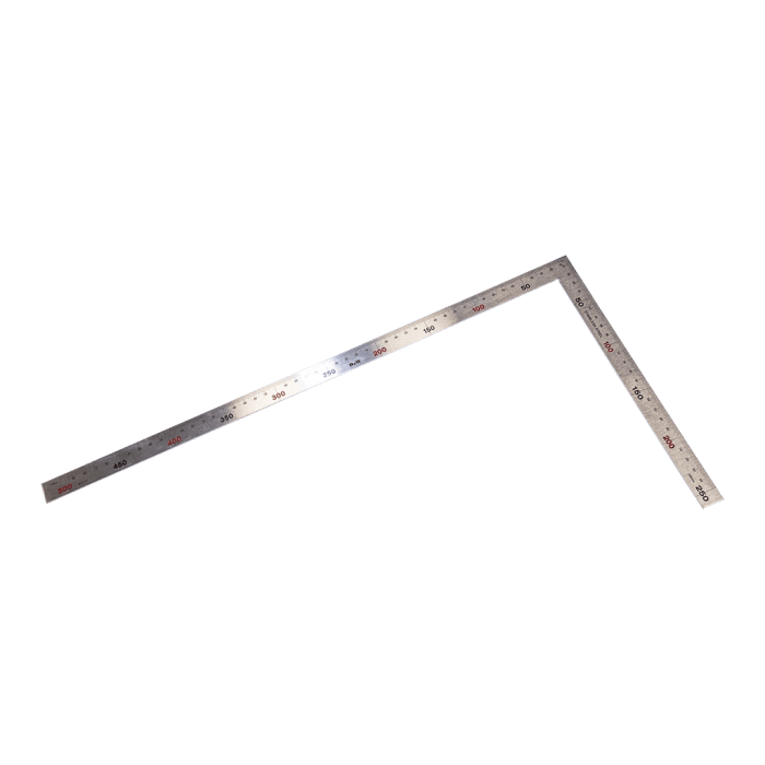 250 x 500 mm. Paslanmaz Çelik Taşçı Gönyesi