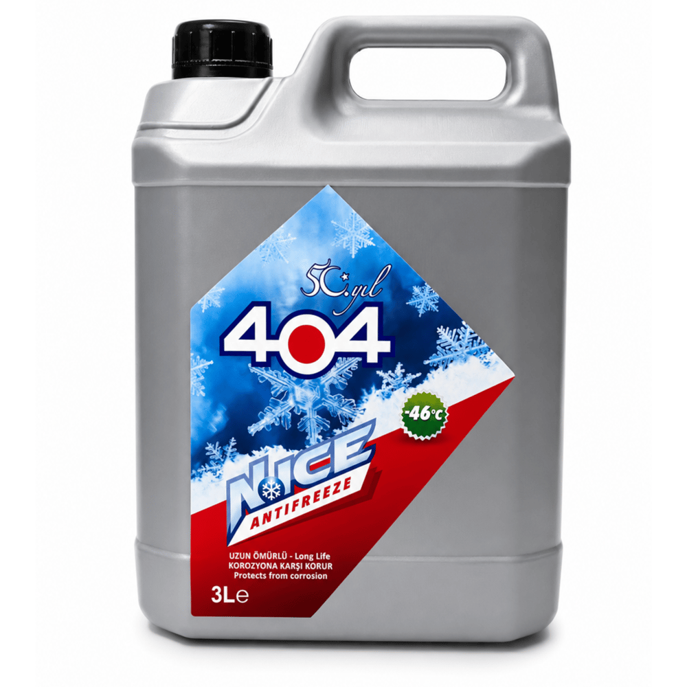 404 ANTİFRİZ KIRMIZI 3 LT