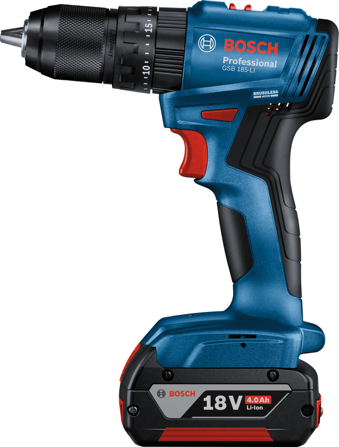 Bosch Professional GSB 185 LI Akülü Darbeli Delme Vidalama Mak.2 x 2.0 Ah; Case