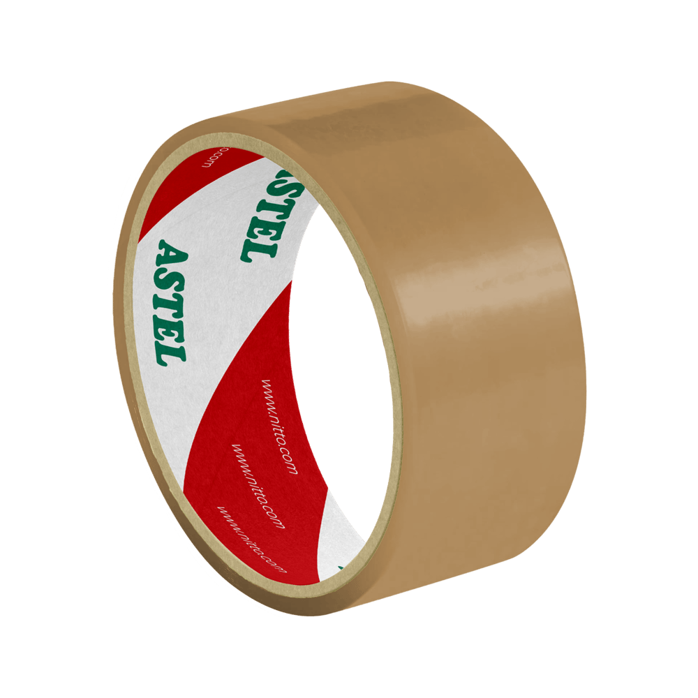 ASTEL KOLİ BANTI 45 MMx40 MT KAHVE
